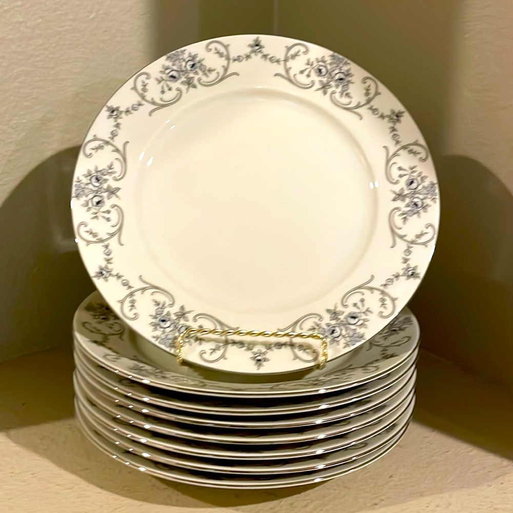 VTG- Johann Haviland Bavaria Rhineland 8 Dinner Plates